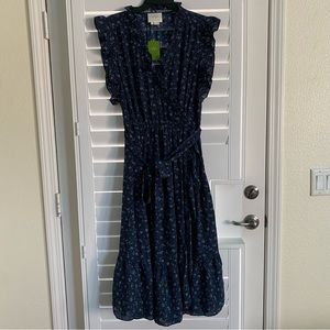 Kate Spade Wild Rose Ruffle Wrap Dress